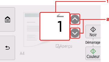 figure : écran tactile